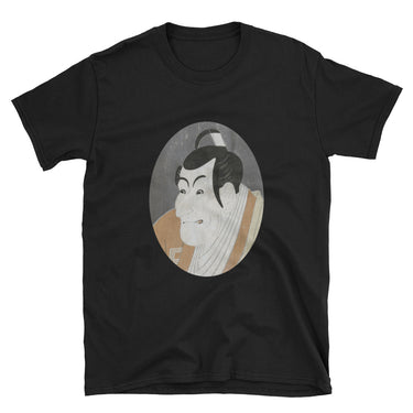 Sharaku Ukiyoe Print of Ichikawa Ebizo IV Short-Sleeve Unisex T-Shirt - The Japan Shop
